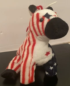 TY Beanie Baby - LEFTY 2000 the Donkey (6 inch) - Stuffed Animal Toy Collectable - Picture 1 of 11