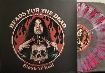 Heads For The Dead - Slash 'N Roll 10" EP 2021 Transcending Obscurity [Splatter] - Image 1 of 4