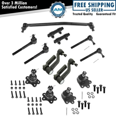Ball Joint Tie Rod Adjuster Idler Arm Steering Suspension Kit Set 13pc for Astro - Image 1 of 4
