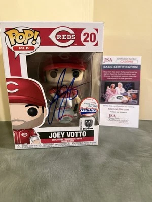 Joey Votto Signed Funko Pop JSA COA Reds - Image 1 of 4