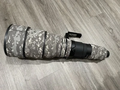Nikon NIKKOR AF-S 600mm f/4G ED VR Lens Camo Cover - Image 1 of 4