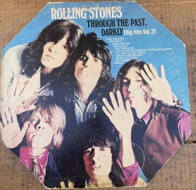 Vtg Rolling Stones‎ ~ Through The Past, Darkly Big Hits Vol. 2 LP Gatefold - Image 1 of 4