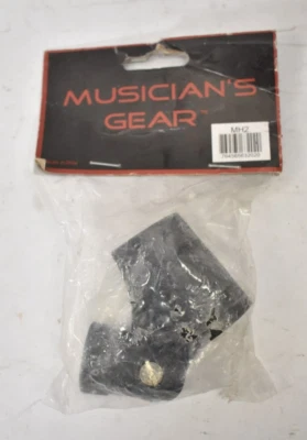 Soporte de micrófono Musician's Gear MH2 acabado negro accesorio de herramienta instrumental Foto 1 de 4