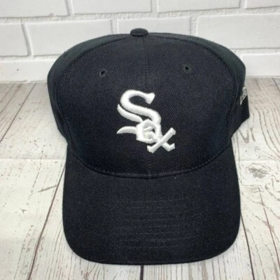 Chicago White Sox MLB Reebok Sombrero Gorra Correa Negra Nuevo Hombres Foto 1 de 4