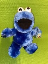 VTG 1980s Cookie Monster 15" Applause Open Mouth Plush Doll Muppets W/ Tags