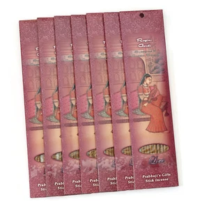 Incense Sticks Sweetgrass Eastern Bouquet Love Ragini Gaudi 7 packs of 10 stick - Picture 1 of 3