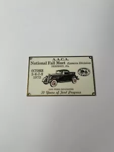 A.A.C.A. National Fall Meet Eastern Division 1972 - Picture 1 of 6
