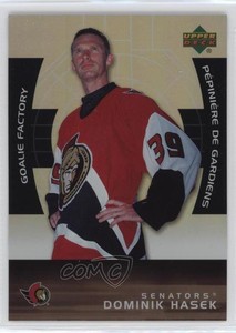 2005-06 Upper Deck McDonald's Goalie Factory Dominik Hasek #GF1 HOF