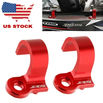 Rear Brake Hose Cable Guide Clamp Holder For Honda XR 250L 250R 400R 650L 600R - Image 1 of 4