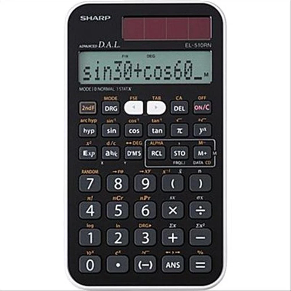 EL 510rnb Calculatrice Scientifique Noir - Photo 1/1