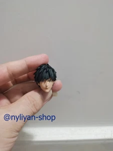1/12 Male Anime Boy Head Sculpt Carved Model For 6"SHF Action Figure Body Toy - Picture 1 of 3