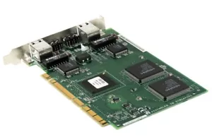 Network Card Adaptec ANA-62022 10/100 Mbps 2x RJ45 PCI-X - Picture 1 of 2