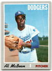 1970 Topps Al McBean #641 Los Angeles Dodgers VG-EX