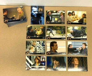 Juego de cartas coleccionables Artbox 24 TM temporada 4 2007 #1-#90 conjunto raro, Fox Film TV - Imagen 1 de 3
