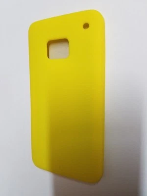 Yellow HTC One M7 Slim Hard Case Cover Phone Case Htcone Onem7n HtconeCase  - Image 1 of 2