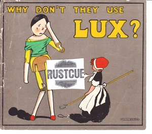 Lux Why Don't They Use Lux Lever Brothers Paper Advertising Advertisement W Owen - Picture 1 of 2