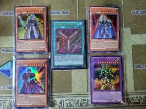 YUGIOH LEGENDARY KNIGHT SET DRL3 TIMAEUS ULTRA 1ST + LEGEND OF HEART DRL3 1ST ED - Picture 1 of 1