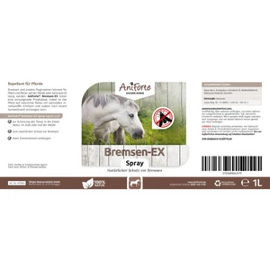 AniForte® Bremsen EX für Pferde 1L natürliche Bremsen-Abwehr  Fliegenspray - Bild 1 von 2