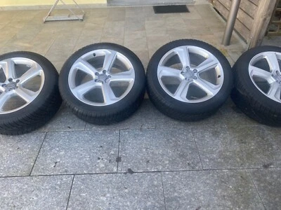 Orginal Audi Felge mit  Winterreifen 255/45/20 Dunlop - Bild 1 von 4