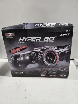HYPER GO 1/14 4WD Brushless High Speed RC Off-Road Truck H14BM - Image 1 of 3