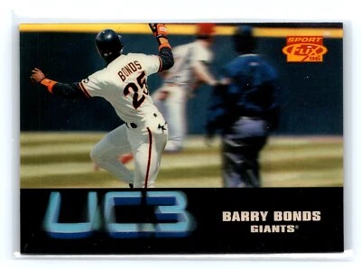 1996 Pinnacle Sportflix #112 Barry Bonds UC3 3D San Francisco Giants - Image 1 of 2
