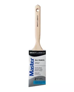 12 Bestt Liebco 552566400 Master 2.5-Inch Angle Sash Nylon Poly Paint Brushes - Picture 1 of 3