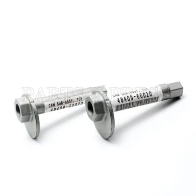 48409-60020 GENUINO TOYOTA 4RUNNER TACOMA LEXUS GX470 PUNTERA DELANTERA CÁMARA DE AJUSTE x2 Foto 1 de 4