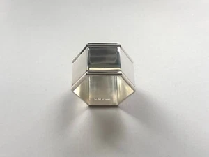 Serviettenring GEBR. REINER -  sechseckig - 925 Silber 70g poliert - Bild 1 von 7