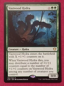 Magic The Gathering COMMANDER 2020 C20 VASTWOOD HYDRA green card MTG - Foto 1 di 2