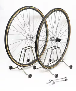 Campagnolo Record / Ambrosio - vintage clinchers wheel set 8 speed - Foto 1 di 11