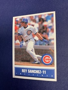 1995 Gatorade Chicago Cubs Team Issue Rey Sanchez - Rare Card