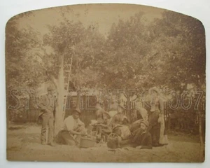 Antique Outdoor Photograph Brainard Family Ancestry St. Augustine Florida  - Picture 1 of 6