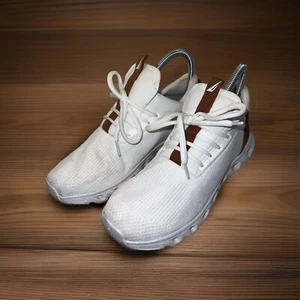 Nautica Chiatica Sneakers Lightweight White Brown Women’s Size 7 - Picture 1 of 11