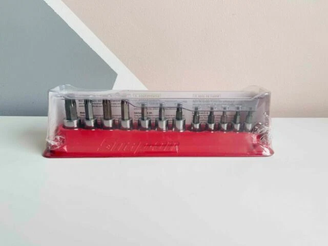 Snap-on 6 Point Torx Bit Deep Socket Driver - Set of 12