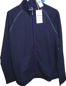 Felpa donna LSU Tigers Tommy Bahama grande con zip NUOVA! - Foto 1 di 4