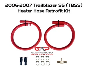 Red Silicone Heater Hose Kit For 2006-2009 Trailblazer SS (TBSS) 6.0L - Bild 1 von 1