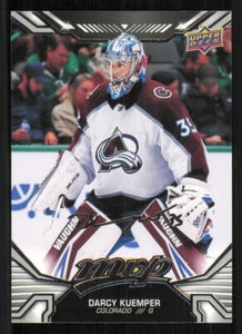 2022-23 Upper Deck MVP Silver Script #166 Darcy Kuemper