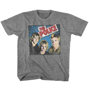 Camiseta juvenil de The Police British Rock Band Outlandos D' Amour música rock - Imagen 1 de 3
