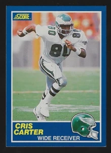 1989 Score CRIS CARTER RC #72 - Near Mint or Better - Picture 1 of 2