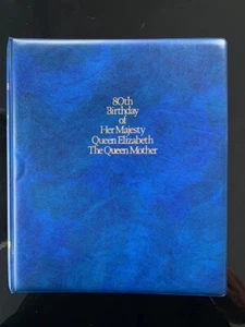 COMMONWEALTH 1980 QUEEN MOTHER 90th BIRTHDAY STAMP ALBUM INC MNH COLLECTION - Picture 1 of 9