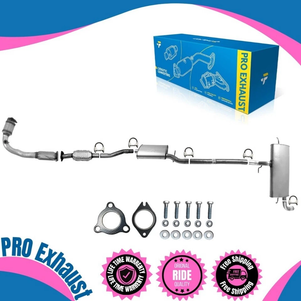 Full Exhaust System For 2010-2017Chevrolet Equinox&GMC Terrain 2.4L FastShipping - Image 1 of 4