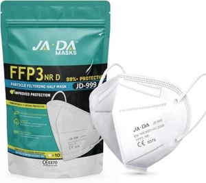 FFP3 Masks Pack of 10 With 99 Filtration Efficiency Disposable Face Mask UK So - Picture 1 of 6