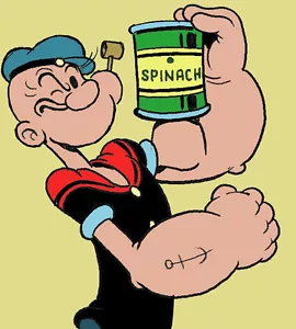 Camiseta Popeye # 10 - 8 x 10 - Hierro sobre transferencia - Imagen 1 de 1
