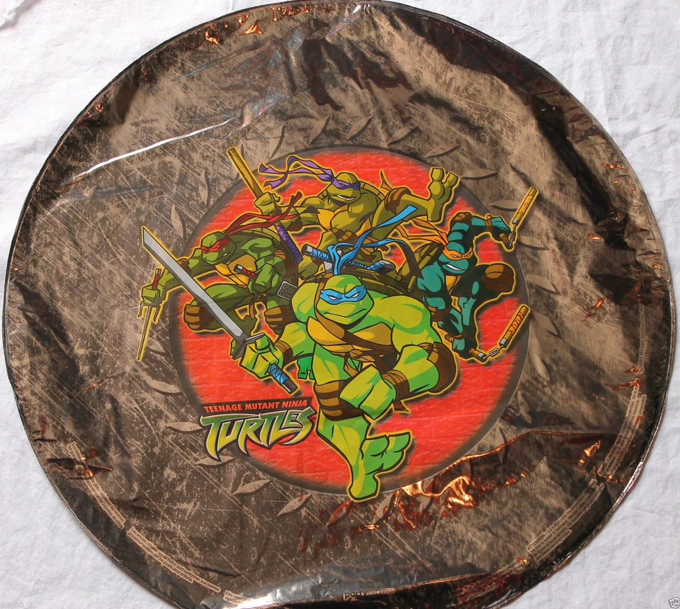 NEW NINJA TURTLES 1 MYLAR BALLOON   PARTY SUPPLIES   - Image 1 of 1