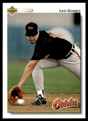1992 Upper Deck Leo Gomez Baltimore Orioles #161 - Image 1 of 2