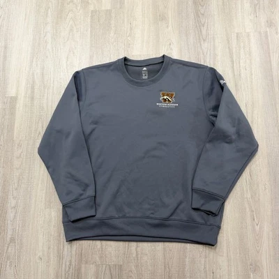 Pullover Adidas Western Michigan Broncos para hombre extra grande gris gimnasia WMU Foto 1 de 4