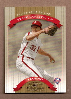 2002 - Donruss Classics Legend - Steve Carlton (Phillies) #157 (0453/1500) - Image 1 of 2