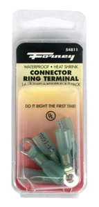 Forney Connector Ring Terminal #10 Stud Supports 14-16 AWG Wire Crimp Part 54811 - Bild 1 von 5