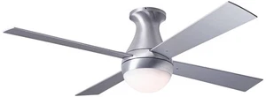 42" Modern Fan Ball Aluminum Hugger LED Ceiling Fan with Wall Control - Picture 1 of 2