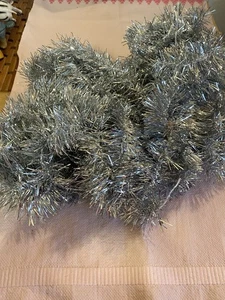 36 Feet Christmas Tree Foil Tinsel Garland Decoration For Holiday Gifts US Ship - Picture 1 of 2